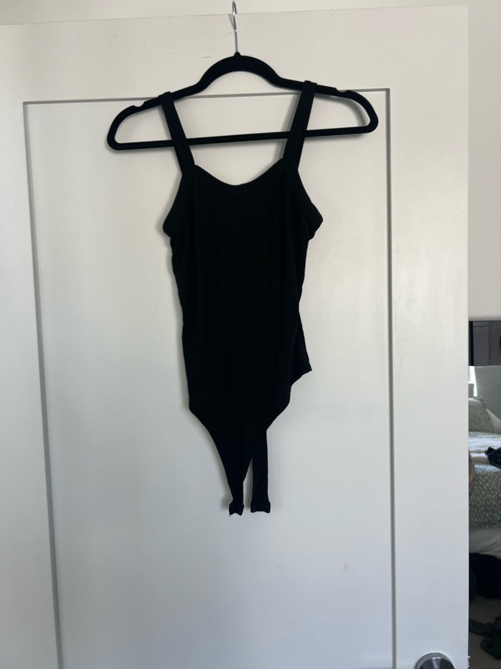 SET Active Black Ribbed Bodysuit